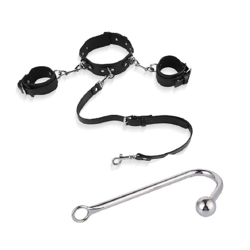 5334 Collar Anal Cuffs Hook Beaded Elegant and with 1122